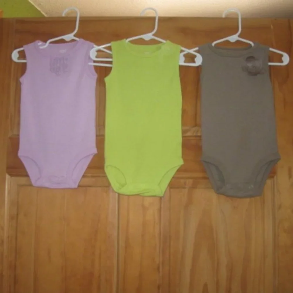 5/$30 Girls Carter's Tank Style Bodysuit Bundle